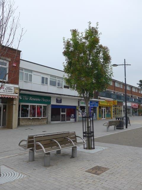 War memorial in Waterlooville town centre